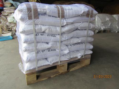 25 KG bags on wooden pallet